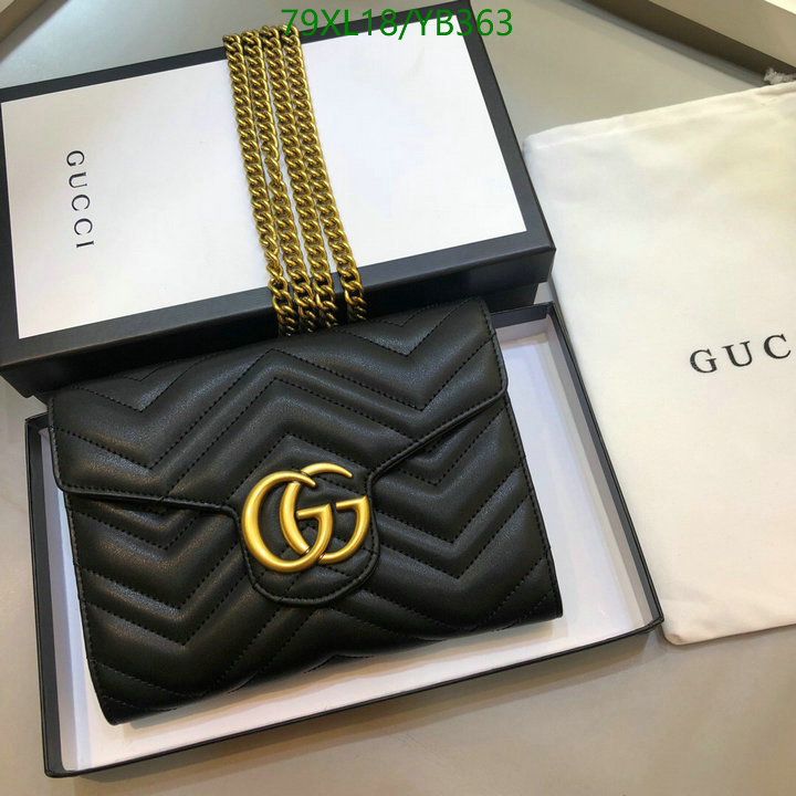 Gucci Bag-(4A)-Marmont,Code: YB363,$: 79USD