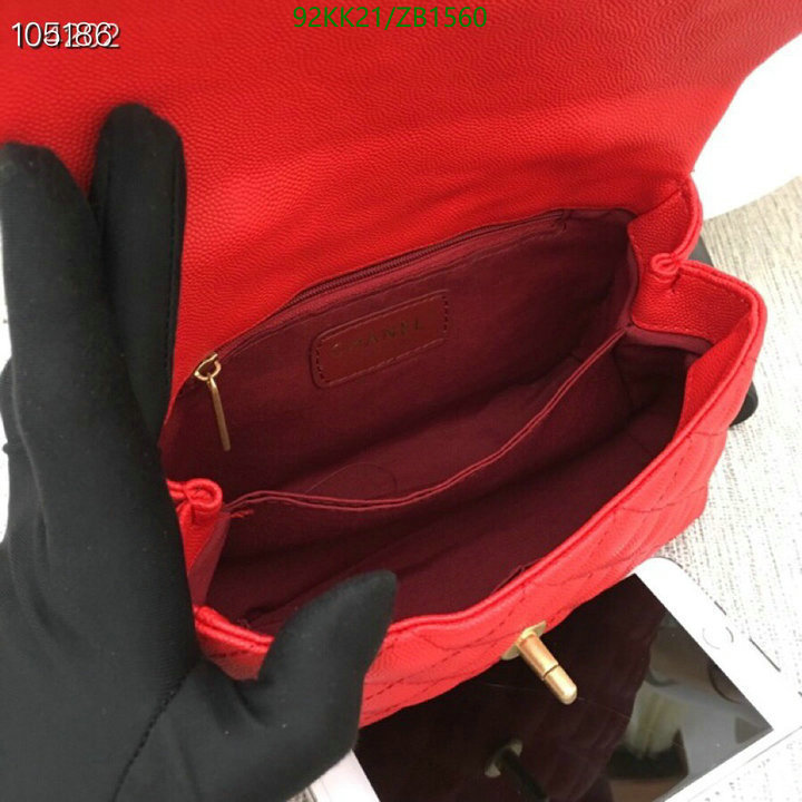 Chanel Bags ( 4A )-Handbag-,Code: ZB1560,$: 92USD