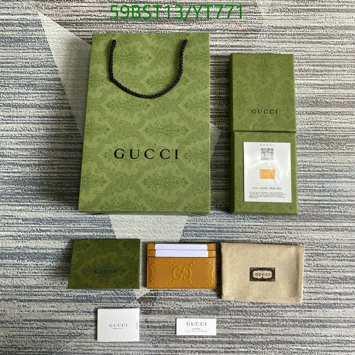 Gucci Bag-(Mirror)-Wallet-,Code: YT771,$: 59USD