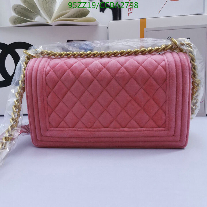 Chanel Bags ( 4A )-Le Boy,Code: CCBA2798,$: 95USD