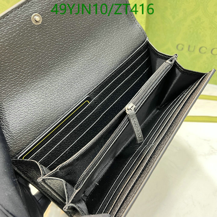 Gucci Bag-(4A)-Wallet-,Code: ZT416,$: 49USD