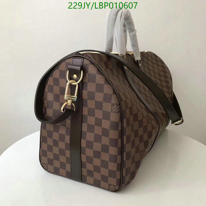 LV Bags-(Mirror)-Keepall BandouliRe 45-50-,Code: LBP010607,