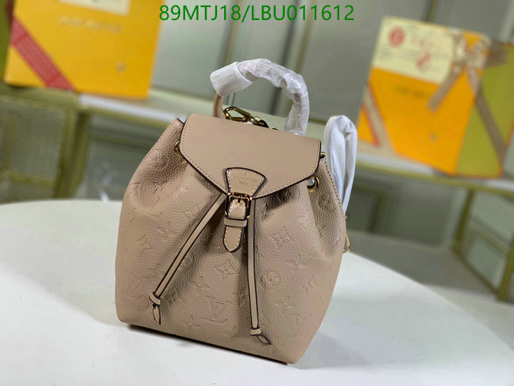 LV Bags-(4A)-Backpack-,Code: LBU011612,$: 89USD