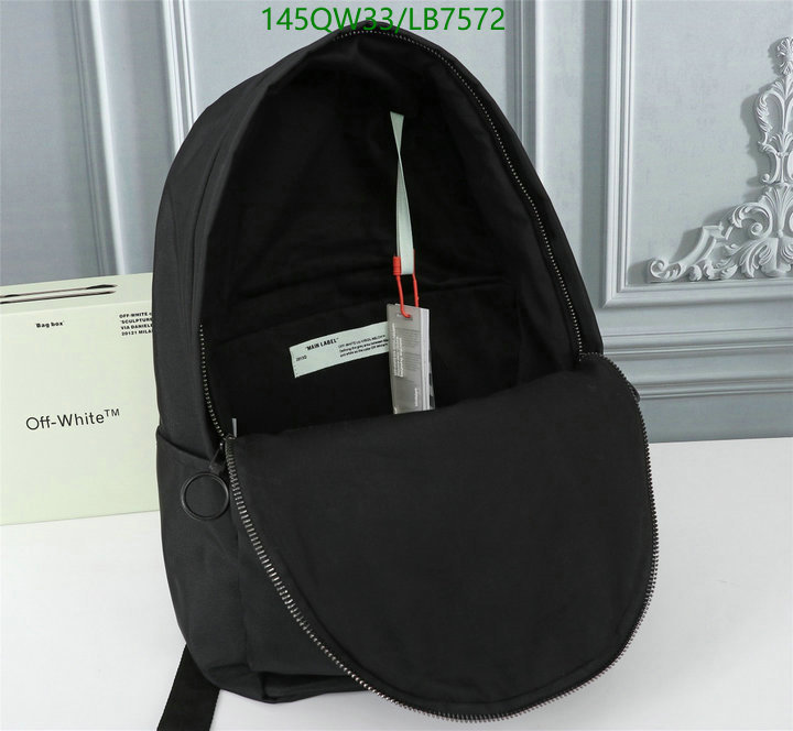 Off-White Bag-(Mirror)-Backpack-,Code: LB7572,$: 145USD