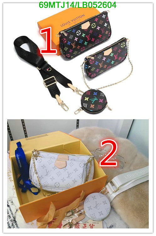 LV Bags-(4A)-New Wave Multi-Pochette-,Code: LB1052604,$: 69USD