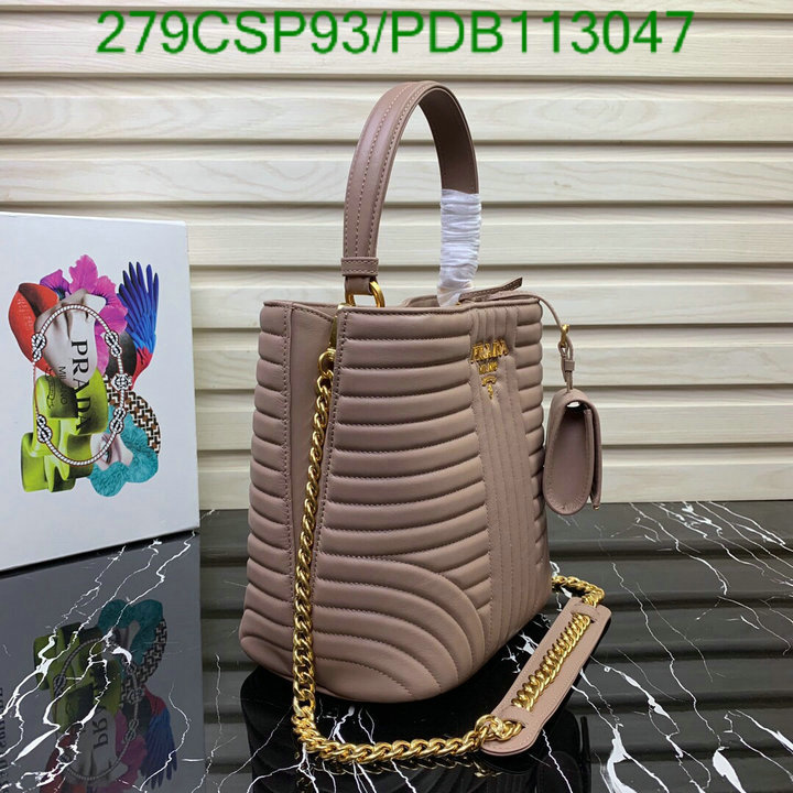 Prada Bag-(Mirror)-Handbag-,Code: PDB113047,$: 279USD