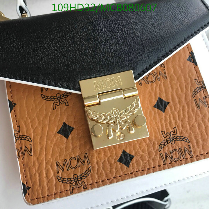 MCM Bag-(Mirror)-Diagonal-,Code:MCB080607,$:109USD