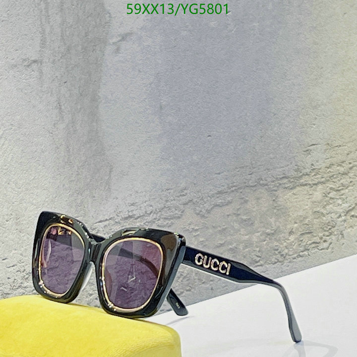 Glasses-Gucci, Code: YG5801,$: 59USD