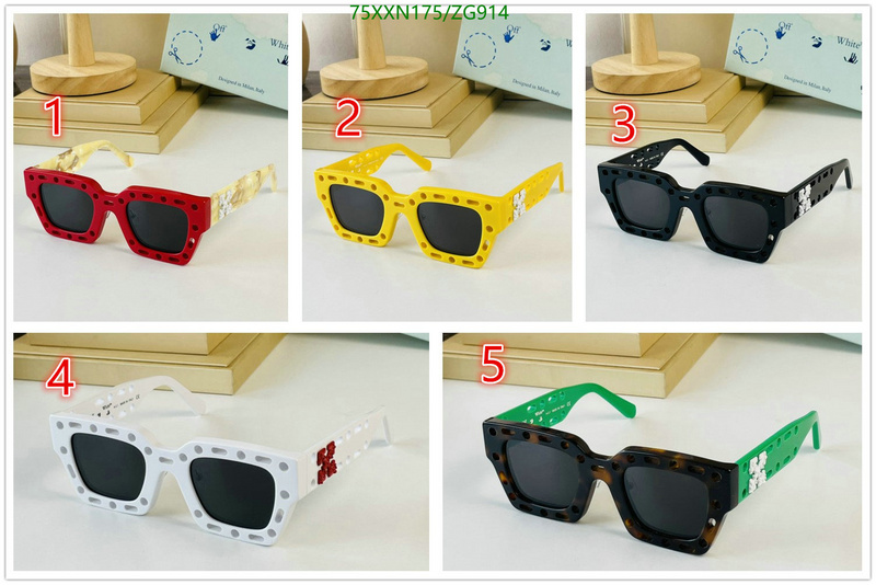 Glasses-Off-White, Code: ZG914,$: 75USD