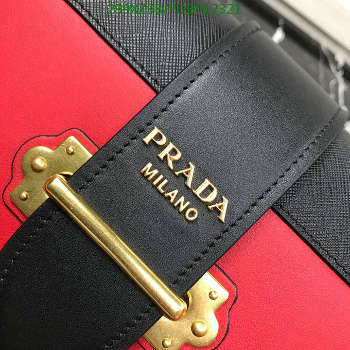 Prada Bag-(Mirror)-Diagonal-,Code: PDB012321,$:299USD