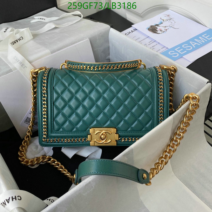 Chanel Bags -(Mirror)-Le Boy,Code: LB3186,$: 259USD