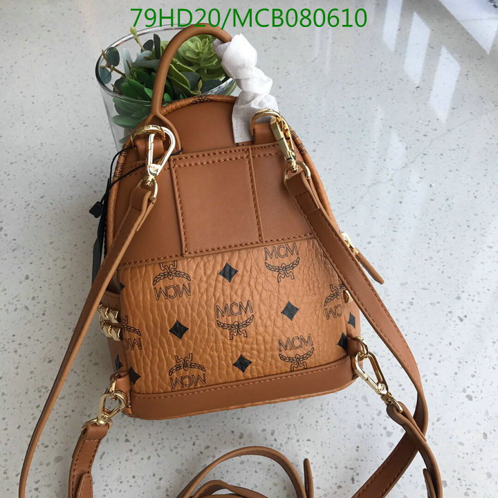 MCM Bag-(Mirror)-Backpack-,Code:MCB080610,$: 105USD