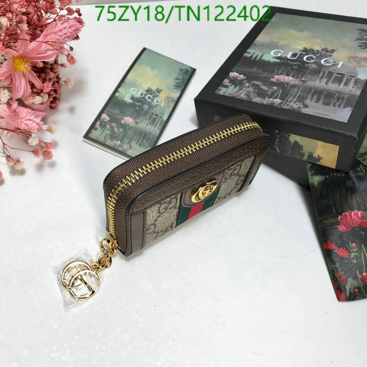 Gucci Bag-(Mirror)-Wallet-,Code: TN122402,$: 75USD