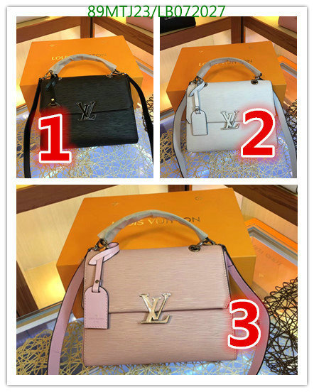 LV Bags-(4A)-Handbag Collection-,Code: LB072027,$:89USD