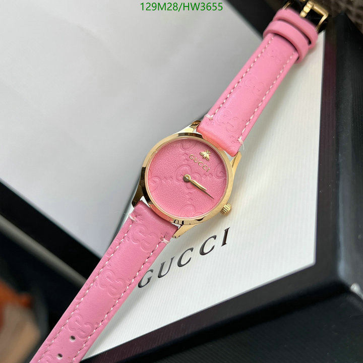 Watch-4A Quality-Gucci, Code: HW3655,$: 129USD