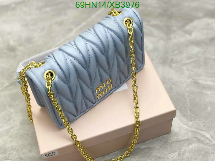 Miu Miu Bag-(4A)-Diagonal-,Code: XB3976,$: 69USD