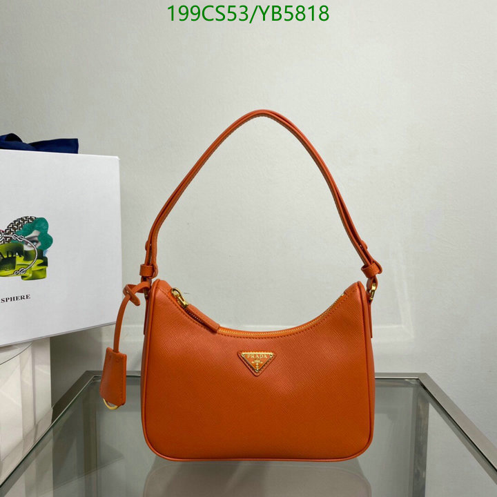 Prada Bag-(Mirror)-Re-Edition 2000,Code: YB5818,$: 199USD