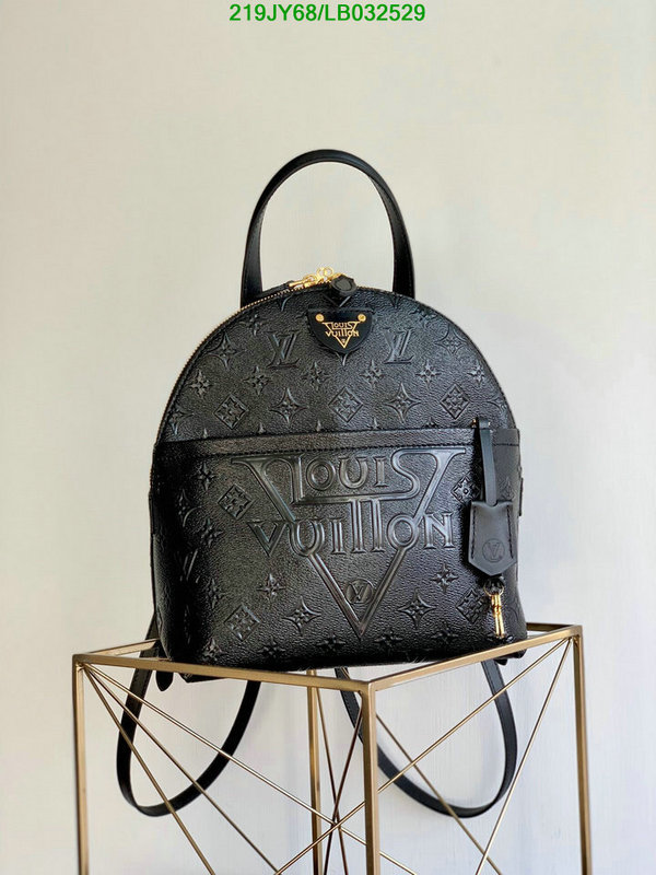LV Bags-(Mirror)-Backpack-,Code: LB032529,$: 219USD