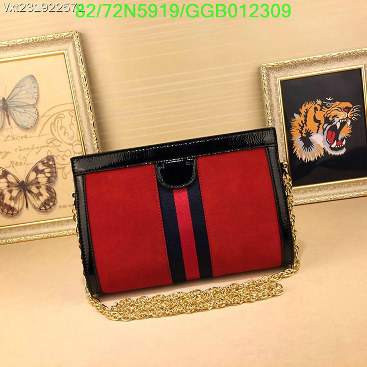 Gucci Bag-(4A)-Diagonal-,Code:GGB012309,$: 82USD