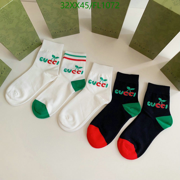 Sock-Gucci, Code: FL1072,$: 32USD