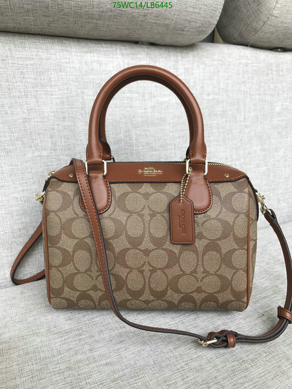 Coach Bag-(4A)-Handbag-,Code: LB6445,$: 75USD