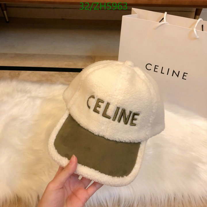 Cap -(Hat)-CELINE, Code: ZH5963,$: 32USD