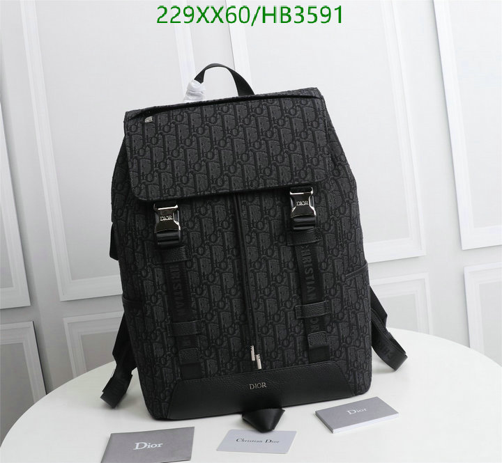 Dior Bags -(Mirror)-Backpack-,Code: HB3591,$: 229USD