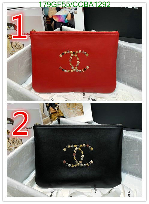 Chanel Bags -(Mirror)-Clutch-,Code: CCBA1292,$: 179USD