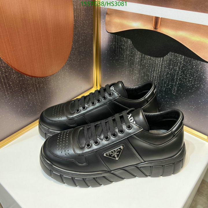 Men shoes-Prada, Code: HS3081,$: 155USD