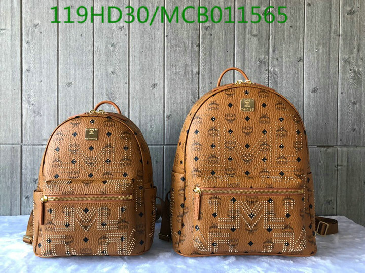 MCM Bag-(Mirror)-Backpack-,Code: MCB011565,$:119USD