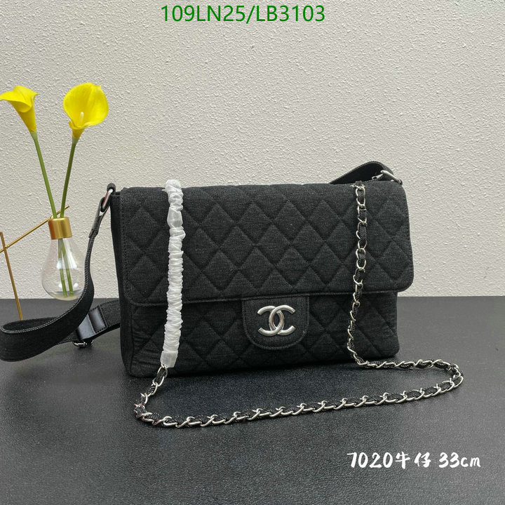Chanel Bags ( 4A )-Diagonal-,Code: LB3103,$: 109USD