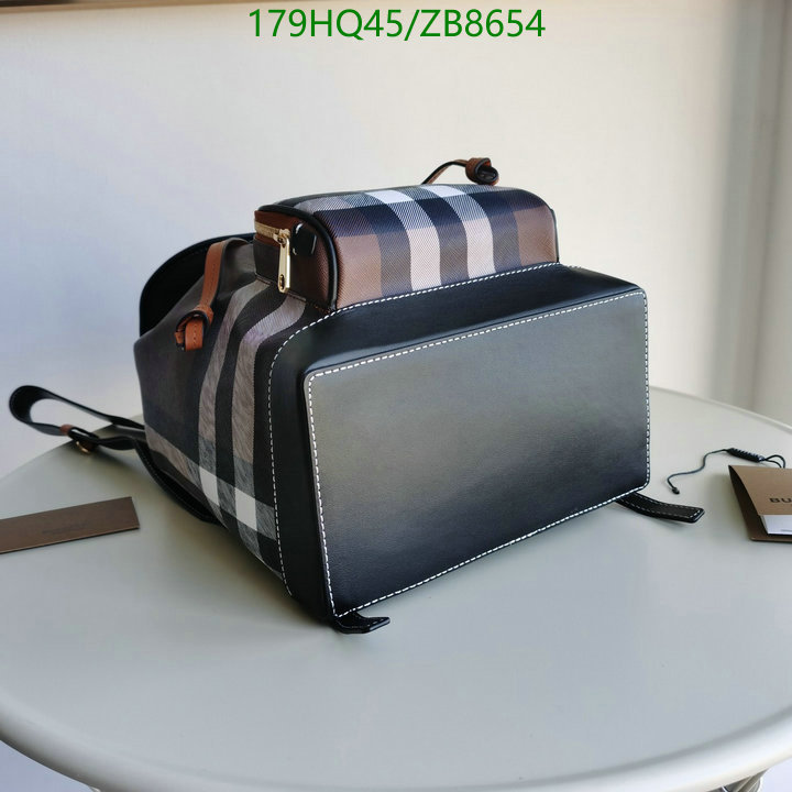 Burberry Bag-(Mirror)-Backpack-,Code: ZB8654,$: 179USD