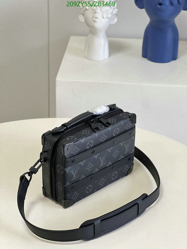 LV Bags-(Mirror)-Petite Malle-,Code: ZB3469,$: 209USD