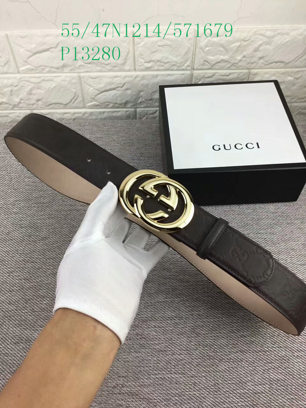 Belts-Gucci, Code： GGP010401,$: 55USD