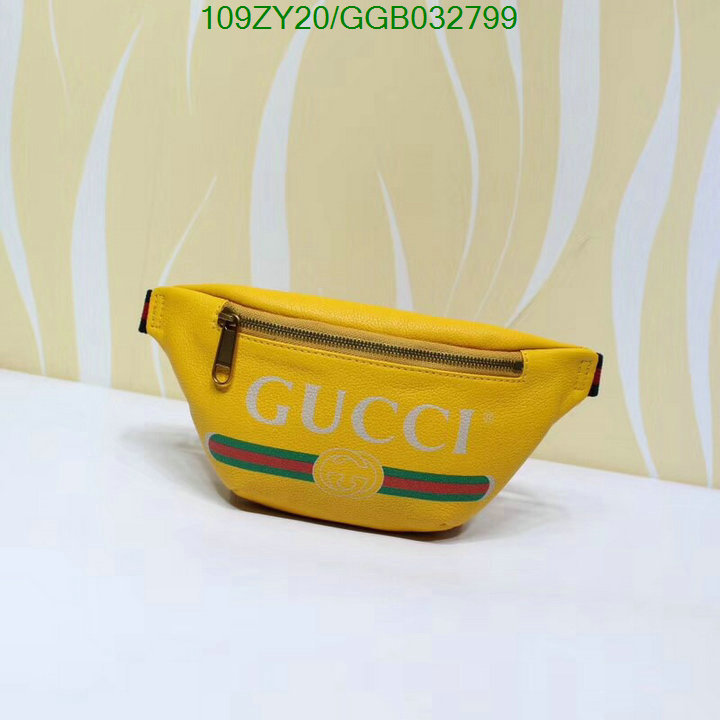 Gucci Bag-(Mirror)-Belt Bag-Chest Bag--,Code: GGB032799,$:129USD