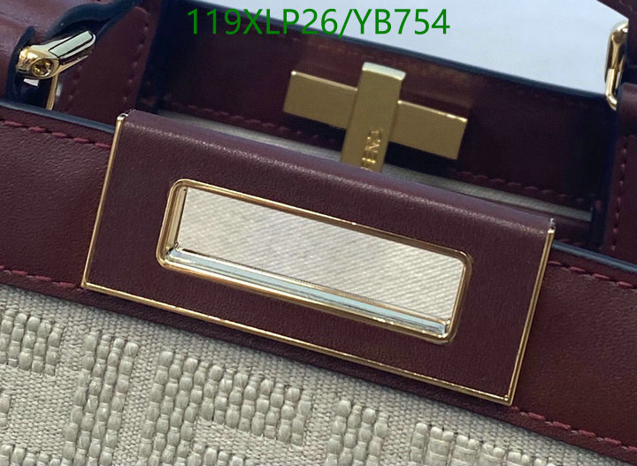Fendi Bag-(4A)-Handbag-,Code: YB754,$: 119USD