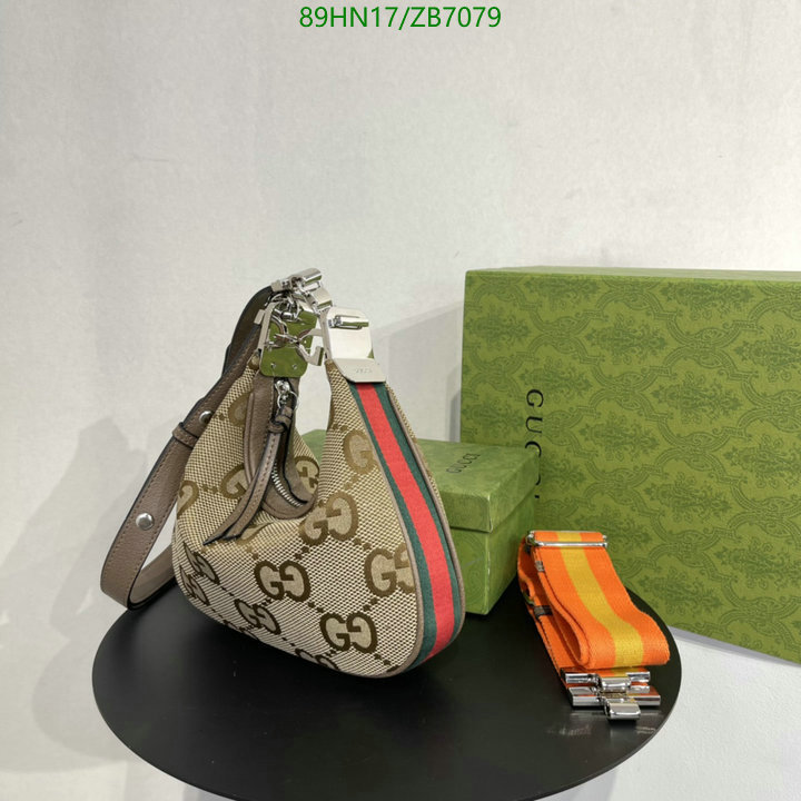 Gucci Bag-(4A)-Diagonal-,Code: ZB7079,$: 89USD