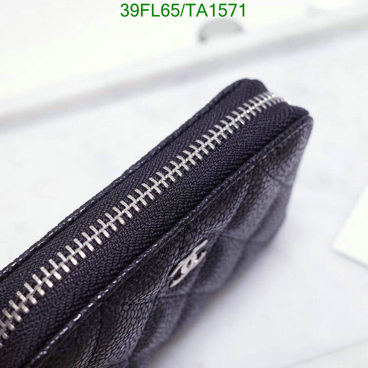 Chanel Bags ( 4A )-Wallet-,Code: TA1571,$: 39USD