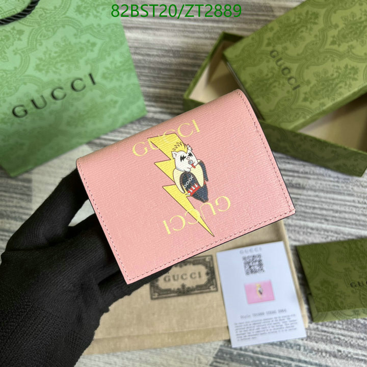 Gucci Bag-(Mirror)-Wallet-,Code: ZT2889,$: 82USD