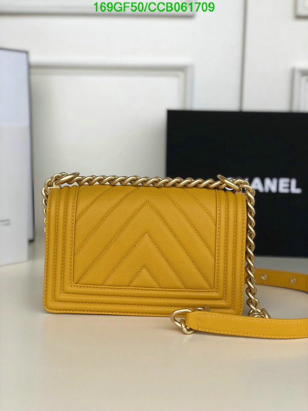 Chanel Bags -(Mirror)-Le Boy,Code: CCB061709,$: 169USD