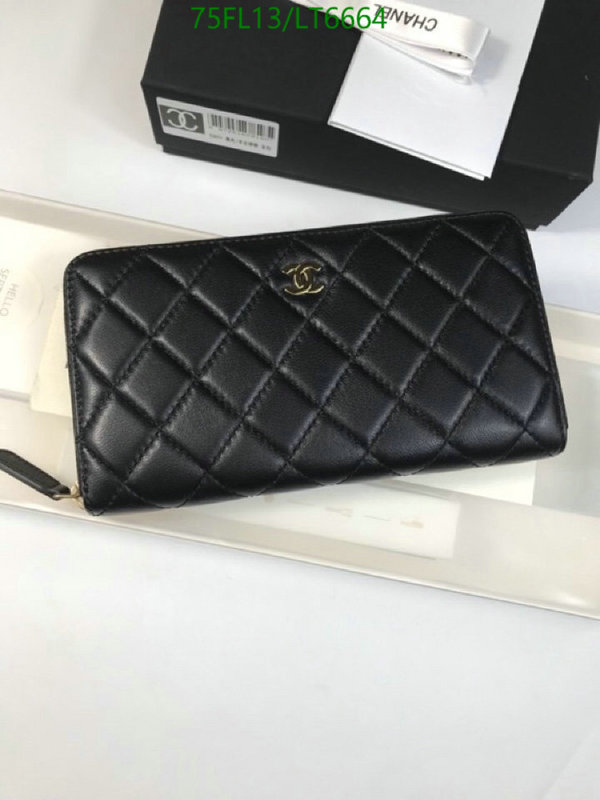 Chanel Bags ( 4A )-Wallet-,Code: LT6664,$: 75USD