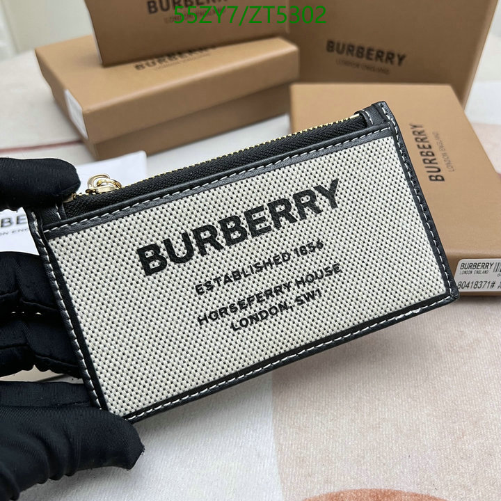 Burberry Bag-(4A)-Wallet-,Code: ZT5302,$: 55USD