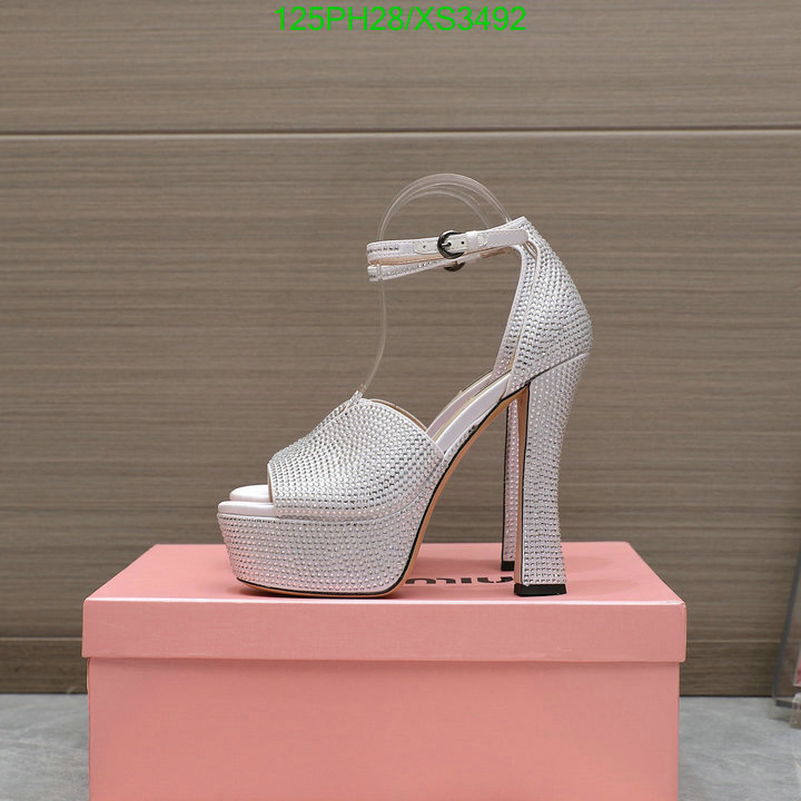 Women Shoes-Miu Miu, Code: XS3492,$: 125USD