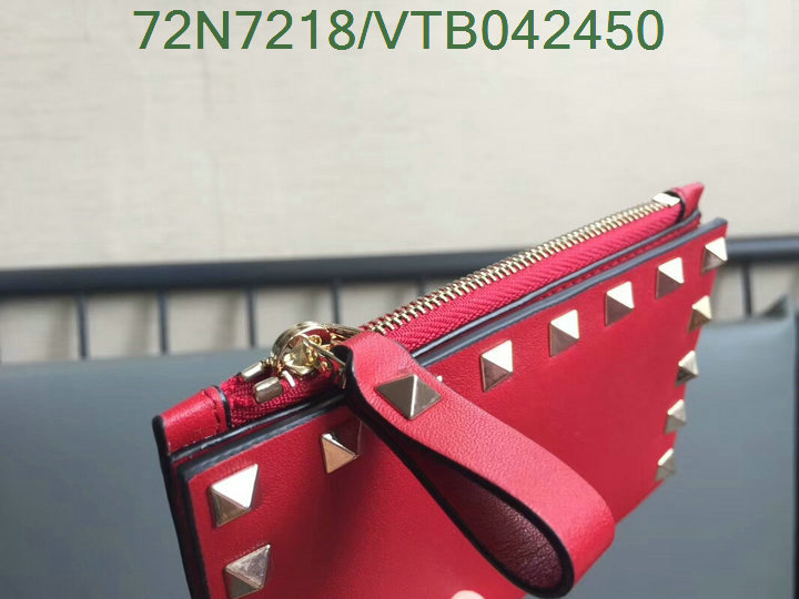 Valentino Bag-(Mirror)-Wallet-,Code: VTB042450,$:72USD