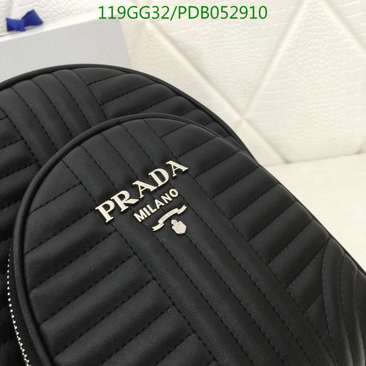 Prada Bag-(4A)-Backpack-,Code: PDB052910,$:119USD