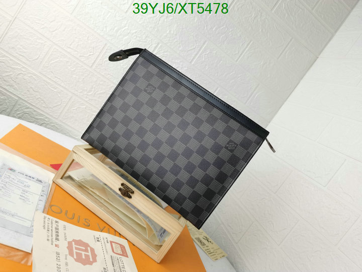 LV Bags-(4A)-Wallet-,Code: XT5478,$: 39USD