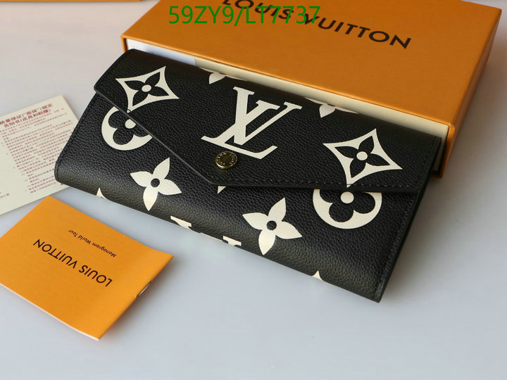 LV Bags-(4A)-Wallet-,Code: LT7737,$: 59USD