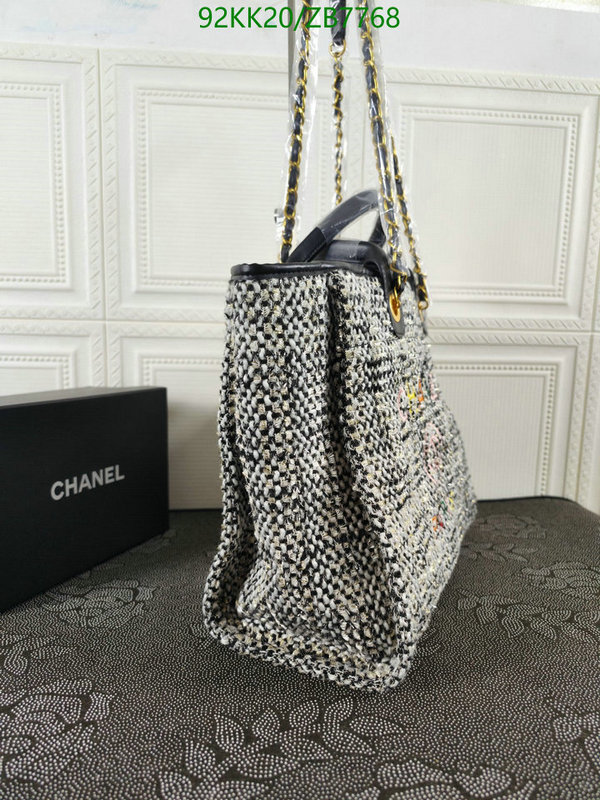 Chanel Bags ( 4A )-Handbag-,Code: ZB7768,$: 92USD