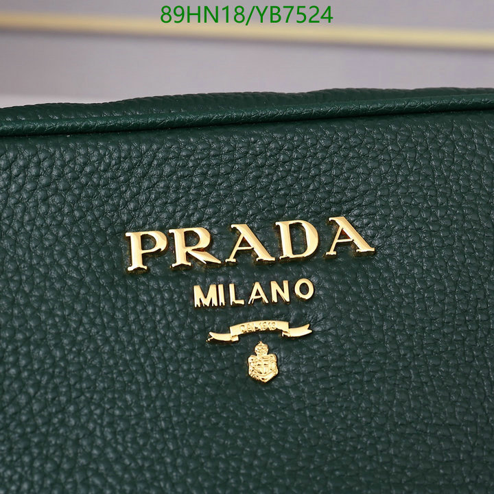 Prada Bag-(4A)-Diagonal-,Code: YB7524,$: 89USD