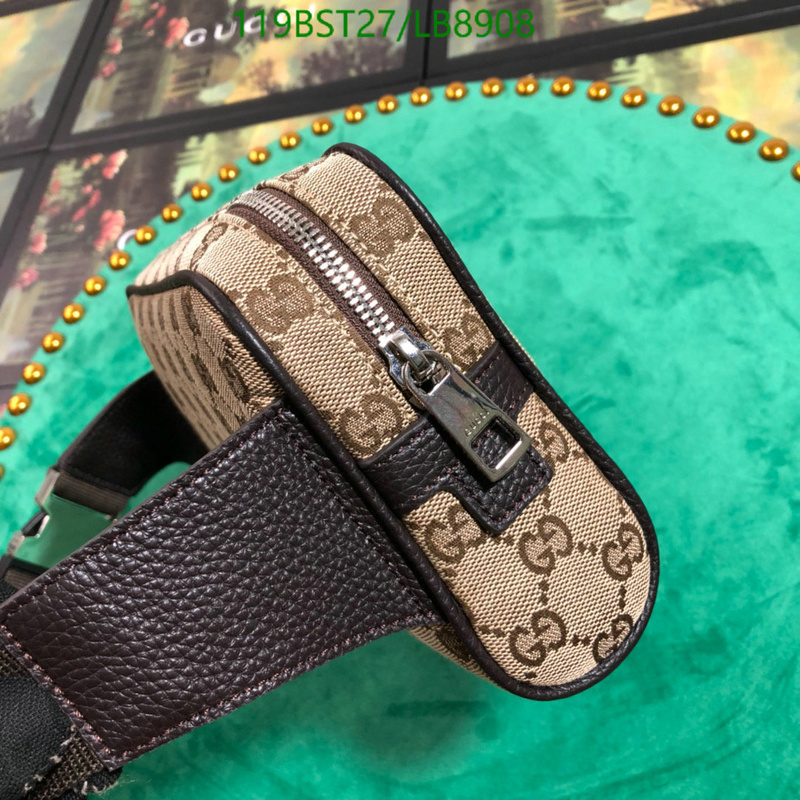Gucci Bag-(Mirror)-Belt Bag-Chest Bag--,Code: LB8908,$: 119USD